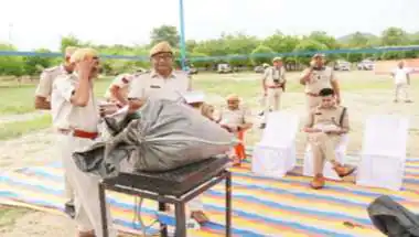 जालोर में एनडीपीएस एक्ट के 14 प्रकरणों का माल नष्ट